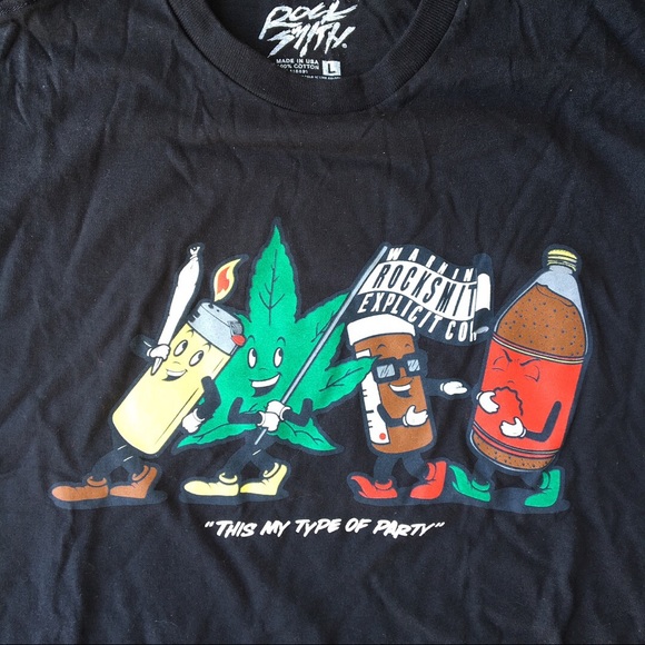 Rock Smith “This My Type of Party” Tee - Picture 2 of 3
